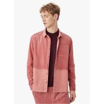 Harris Wilson - Chaqueta recta de mezcla de algodón con cuello clásico - Talla S - Rosa