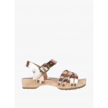 Bosabo - Sandalias de piel - Talla 34 - Dorado