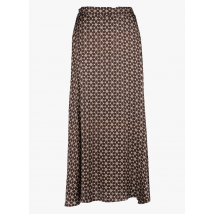 La Petite Etoile - Falda larga vaporosa con estampado gráfico - Talla 2 - Verde