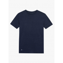 Le Slip Francais - Rundhals-t-shirt aus leinen - Größe XL - Blau