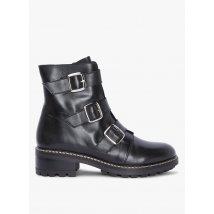 Mellow Yellow - Botines de piel - Talla 39 - Negro