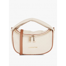 Lancaster Paris - Leren schoudertas - Een Maat - Beige