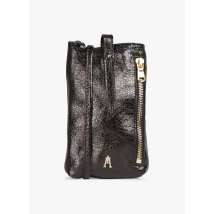Craie - Pochette pour téléphone en cuir - Taille Unique - Noir
