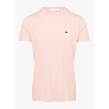 Lacoste - Regular-fit t-shirt van pima-katoen met ronde hals - 3 Maat - Roze