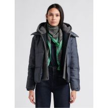 One Step - Kort donsjack met afneembare capuchon - L Maat - Zwart