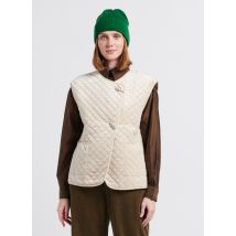 See U Soon - Gerade weste mit rundhalsausschnitt - Größe 2 - Beige