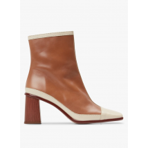 Alohas - Leren enkellaarzen - 36 Maat - Bruin