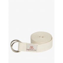 Yoga Searcher - Sangle de yoga en coton bio - Taille Unique - Blanc