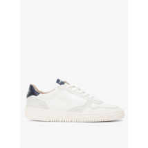 Bobbies - Lage - leren sneakers - 43 Maat - Blauw