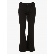 7 For All Mankind - Bootcut-jeans met hoge taille - katoenblend - 24 Maat - Zwart