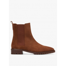 Rivecour - Bottines en cuir - Taille 40 - Marron