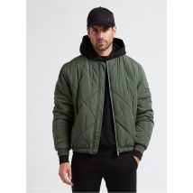 Calvin Klein - Veste col rond matelassée - Taille M - Vert
