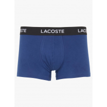 Lacoste - Setje met 3 boxershorts van stretchkatoen - XS Maat - Blauw