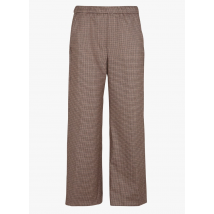 Diega - Broek met hoge taille en wijd uitlopende pijpen - L Maat - Multikleurig