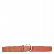 Pieces - Ceinture en cuir - Taille 90 - Marron