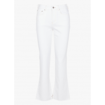 Scotch And Soda - Flared cropped jeans met hoge taille - 26/32 Maat - Wit