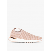 Michael Kors - Baskets basses en jacquard à logo - Taille 7 - Rose
