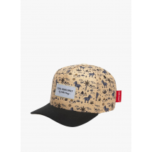 Hello Hossy - Pet met print - 48-52cm (2-5 ans) Maat - Beige