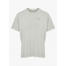 Pepe Jeans - Camiseta recta de algodón con cuello redondo - Talla S - Verde