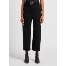 Pinko - Gerade geschnittene taillenhose - Größe 44 - Schwarz