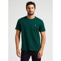 Polo Ralph Lauren - Slim-fit - katoenen t-shirt met ronde hals - L Maat - Groen