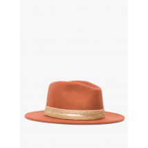 Maradji - Hut mit schmaler krempe und gestickter borte - Größe M - Orange