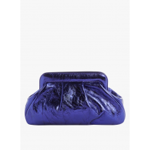 Saison 1865 - Clutch in metallic-optik - Einheitsgröße - Violett
