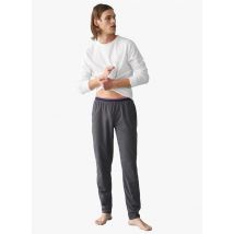 Le Slip Francais - Pantalón de pijama de algodón - Talla 2XL - Gris