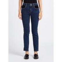 Sud Express - Slim-fit jeans met halfhoge taille katoenblend - 34 Maat - Jeans stone