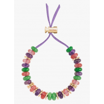 Saona - Achat-perlenarmband - Einheitsgröße - Mehrfarbig