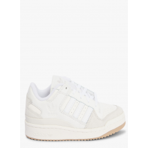 Adidas - Niedrige sneaker mit nubukleder-dekor - Größe 42 2/3 - Weiß