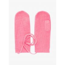 Crush - Manoplas de cachemir - Talla única - Rosa