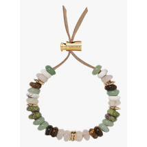 Saona - Bracelet à perles d'agate - Taille Unique - Multicolore