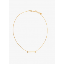 Feeka - Gliederhalskette aus vergoldetem messing - Einheitsgröße - Golden