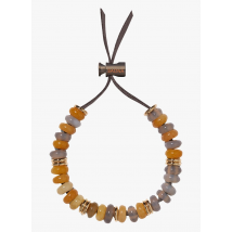 Saona - Armband met kraaltjes van agaat - Een Maat - Multikleurig