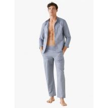 Le Slip Francais - Pantalón de pijama de chambray - Talla L - Azul