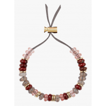 Saona - Bracelet à perles d'agate - Taille Unique - Multicolore