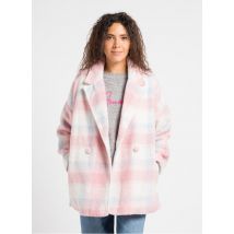 Grace Et Mila - Geruite jas met klassieke kraag - M/L Maat - Roze