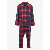 Arthur - Tweedelige - geruite - katoenen pyjama - L Maat - Rood
