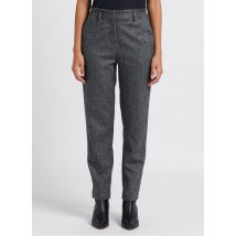 Pablo - Pantalon droit taille haute - Taille 34 - Gris