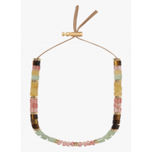 Saona - Collier à perles d'agate - Taille Unique - Multicolore
