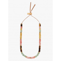 Saona - Collar de piedras ágata - Talla única - Multicolor