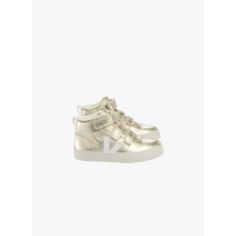 Veja - Hoge - glanzende - leren sneakersmet klittenband - 24 Maat - Multikleurig