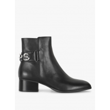 Michael Kors - Bottines à talon en cuir - Taille 7.5 - Noir