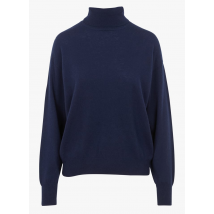 Kookai - Col roulé en maille fine - Taille 3 - Bleu