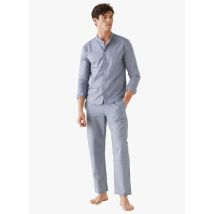 Le Slip Francais - Pyjama-oberteil aus batist - Größe L - Blau