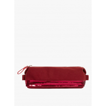Vanessa Bruno - Trousse avec bande sequins - Taille Unique - Rouge