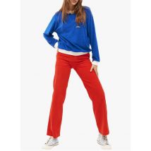 Wild - Rechte - katoenen ribbroek - 2 Maat - Rood