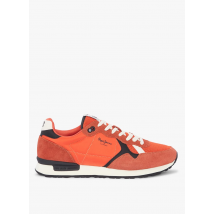 Pepe Jeans - Niedrige sneaker mit runder spitze - Größe 44 - Orange
