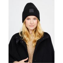 Ugg - Muts met ribbelpatroon en geborduurd logo - Een Maat - Zwart